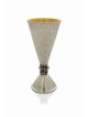 Verre à vin en argent avec pierres d'améthyste naturelles, cadeaux de Pâque, Isra
