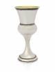 Sabbath Kiddush Cup with Hebrew Blessing , Passover Gifts , Israeli Ju