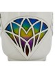 Ensemble unique de tasses de Kiddush avec design géométrique, tasses de Kiddush modernes, I