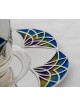 Unique Kiddush Cup Set with Geometric Design , Modern Kiddush Cups , I