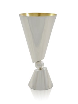 Coupe de Kiddouche moderne avec gravure hébraïque, Coupes de Kiddouche modernes, Israël