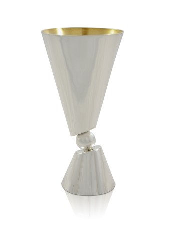 Coupe de Kiddouche moderne avec gravure hébraïque, Coupes de Kiddouche modernes, Israël