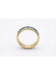 Bague en or jaune 14K émaillée Je suis ma bien-aimée, cadeaux Tu B'Av, Israël