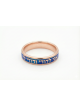 14K Yellow Gold Enameled I Am My Beloved Ring , Tu B'Av Gifts , Israel