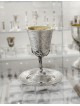 Ensemble Kiddush en argent sterling martelé, cadeaux de Pâque, judaïque israélien