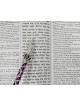 Pointeur de Torah coloré extra large argenté, cadeaux de Shabbat, Ju israélien
