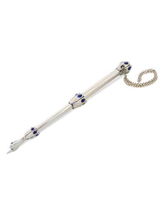 Terrific Torah Pointer with Lapis Lazuli Stones , Shabbat Gifts , Isra