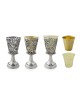 Superbe coupe de Kiddouche creuse en forme de dentelle, cadeaux de Pâque, Judaï israélien