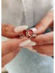 Cœur en or 14 carats et bague d’amour initiale, cadeaux Tu B’Av, Judaica israélienne