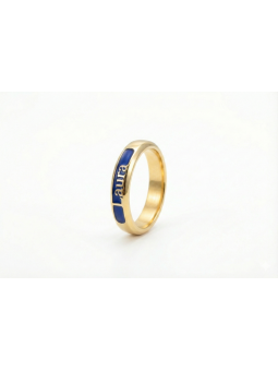 Bague élégante avec nom anglais personnalisé en or 14 carats, cadeaux Tu B'Av, Isra