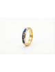 Bague élégante avec nom anglais personnalisé en or 14 carats, cadeaux Tu B'Av, Isra