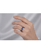 Bague élégante avec nom anglais personnalisé en or 14 carats, cadeaux Tu B'Av, Isra