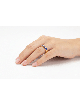 Stylish 14K Gold Personalized English Name Ring , Tu B'Av Gifts , Isra