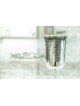Silver Kiddush Cup with Unique Filigree , Passover Gifts , Israeli Jud