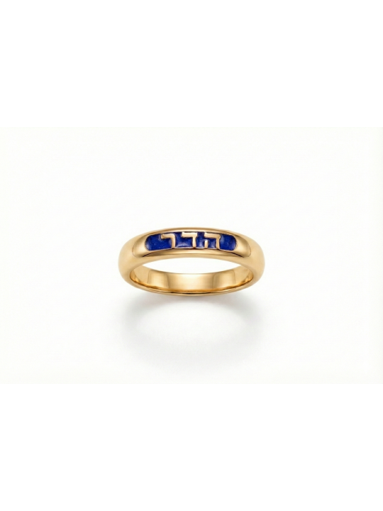 Nom hébreu 14K Gold Beautiful Ring , Cadeaux Tu B'Av , Judaica israélien