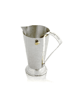 Grande tasse de Kiddush personnalisée avec poignée, tasses de Kiddush modernes, Isr