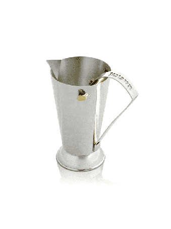 Grande tasse de Kiddush personnalisée avec poignée, tasses de Kiddush modernes, Isr