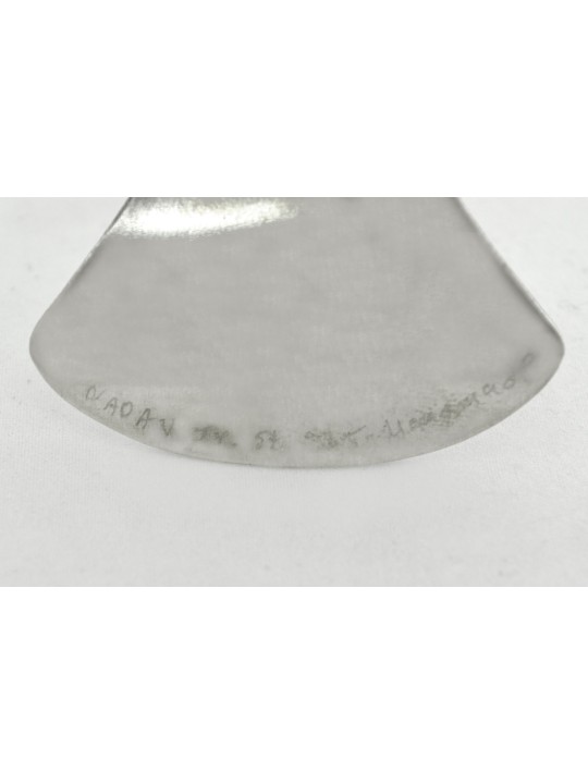 Sterling Silver Modern Floral Kiddush Cup , Modern Kiddush Cups , Isra