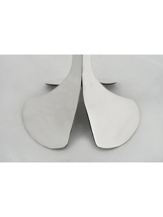 Coupe de Kiddouche florale moderne en argent sterling, Coupes de Kiddouche modernes, Isra