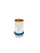 Sterling Silver Kiddush Cup with Colorful aluminum , Modern Kiddush Cu