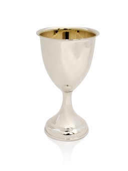 Custom Extra Large Modern Wine Cup , Modern Kiddush Cups , Israeli Jud