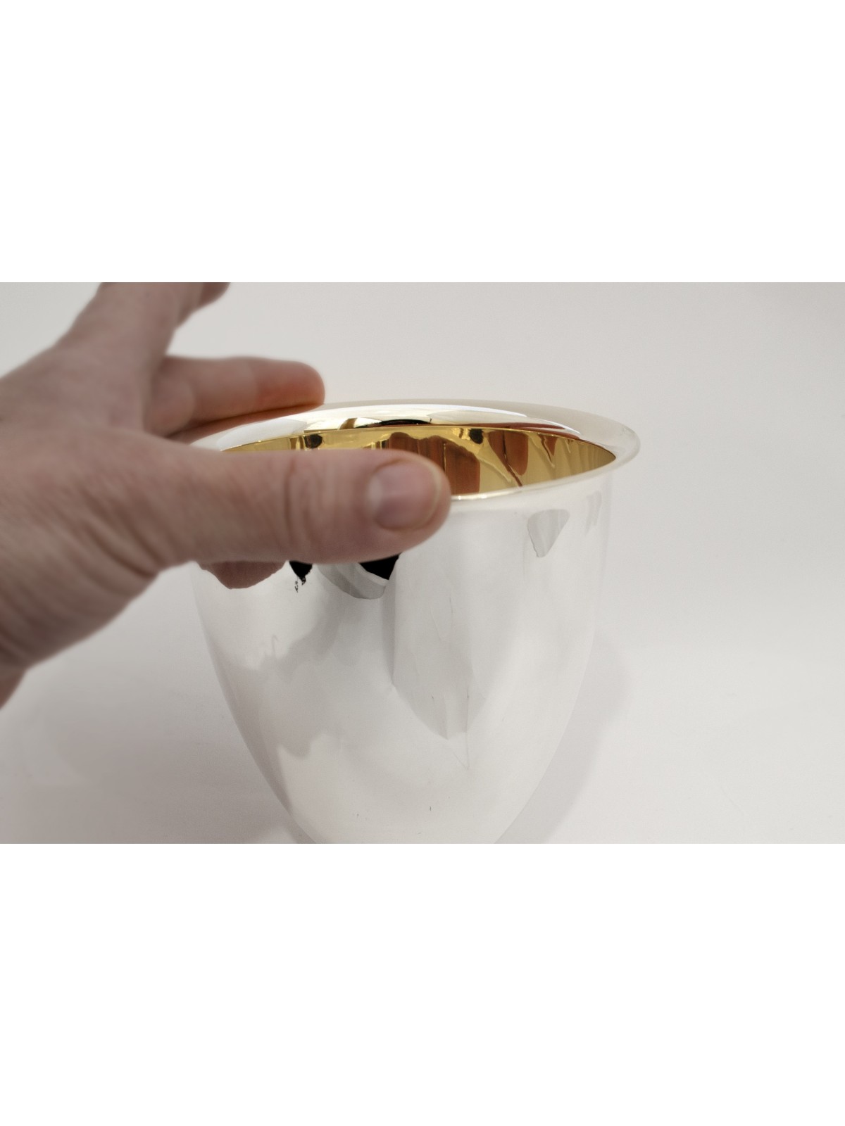 Custom Extra Large Modern Wine Cup , Modern Kiddush Cups , Israeli Jud