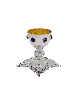 Wine Set with Big Natural Amethyst Stones , Passover Gifts , Israeli J