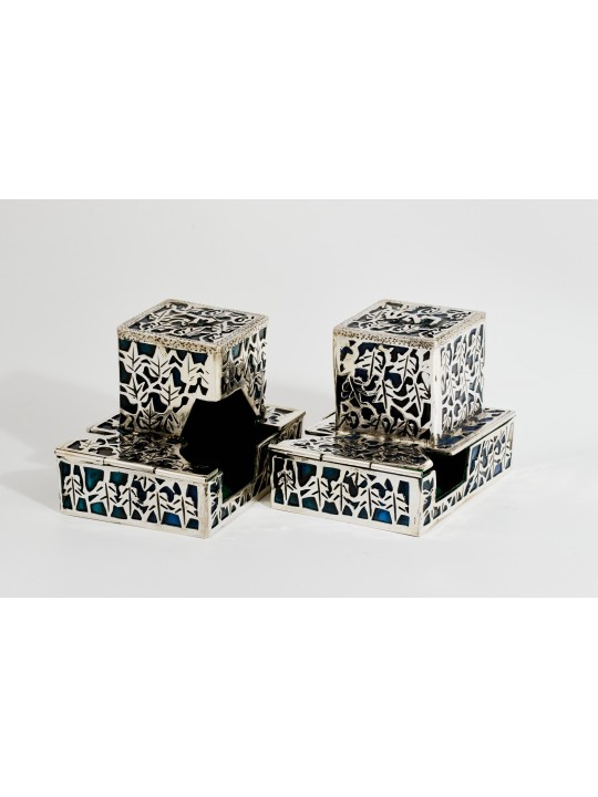 Couvertures Tefillin personnalisées uniques avec Blue Enam, Tefillin et Tefi