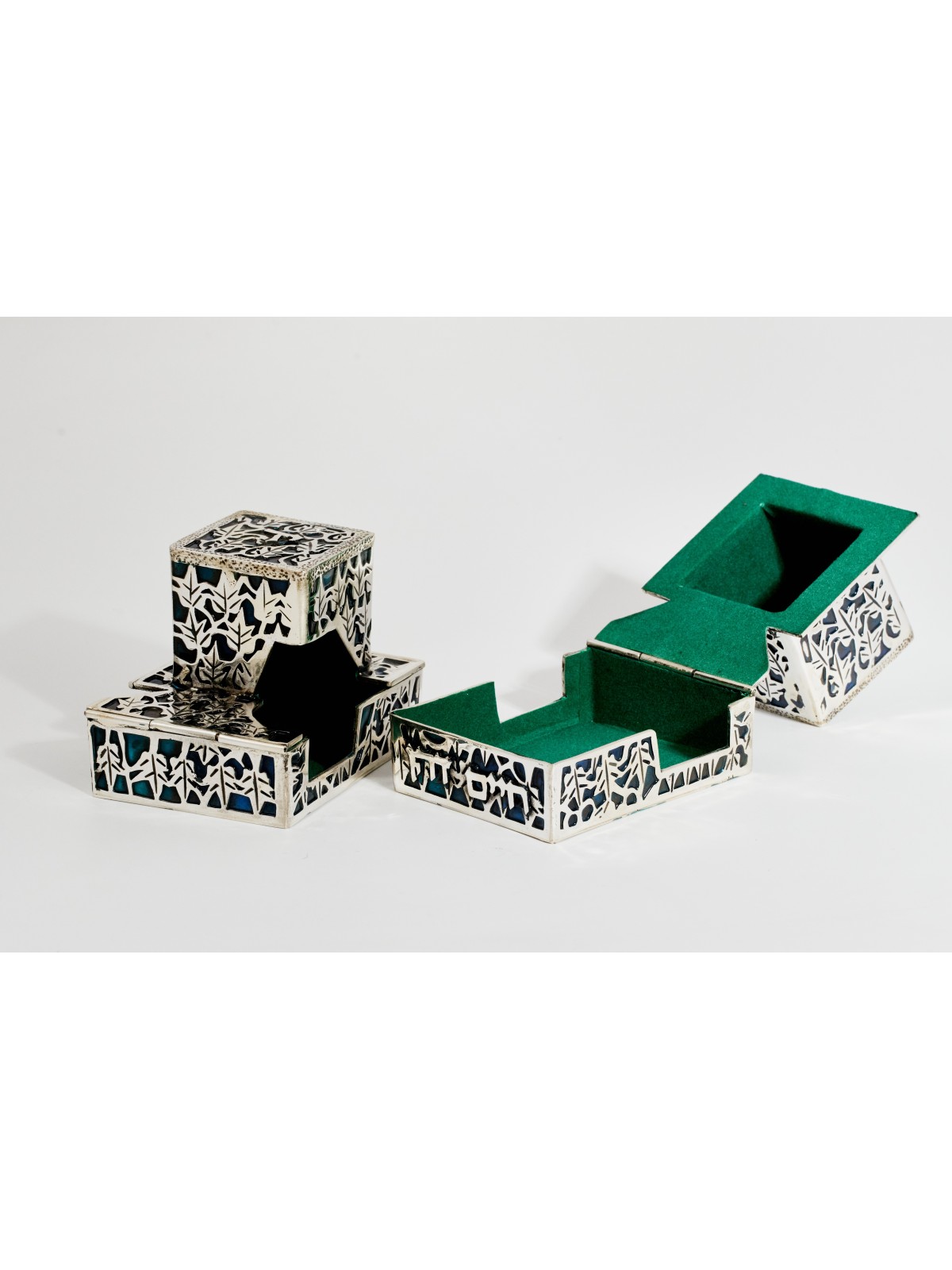 Couvertures Tefillin personnalisées uniques avec Blue Enam, Tefillin et Tefi