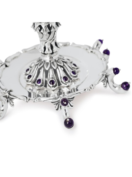 Nature Inspired 925 Sterling Silver Wine Cup , Passover Gifts , Israel