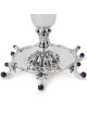 Nature Inspired 925 Sterling Silver Wine Cup , Passover Gifts , Israel