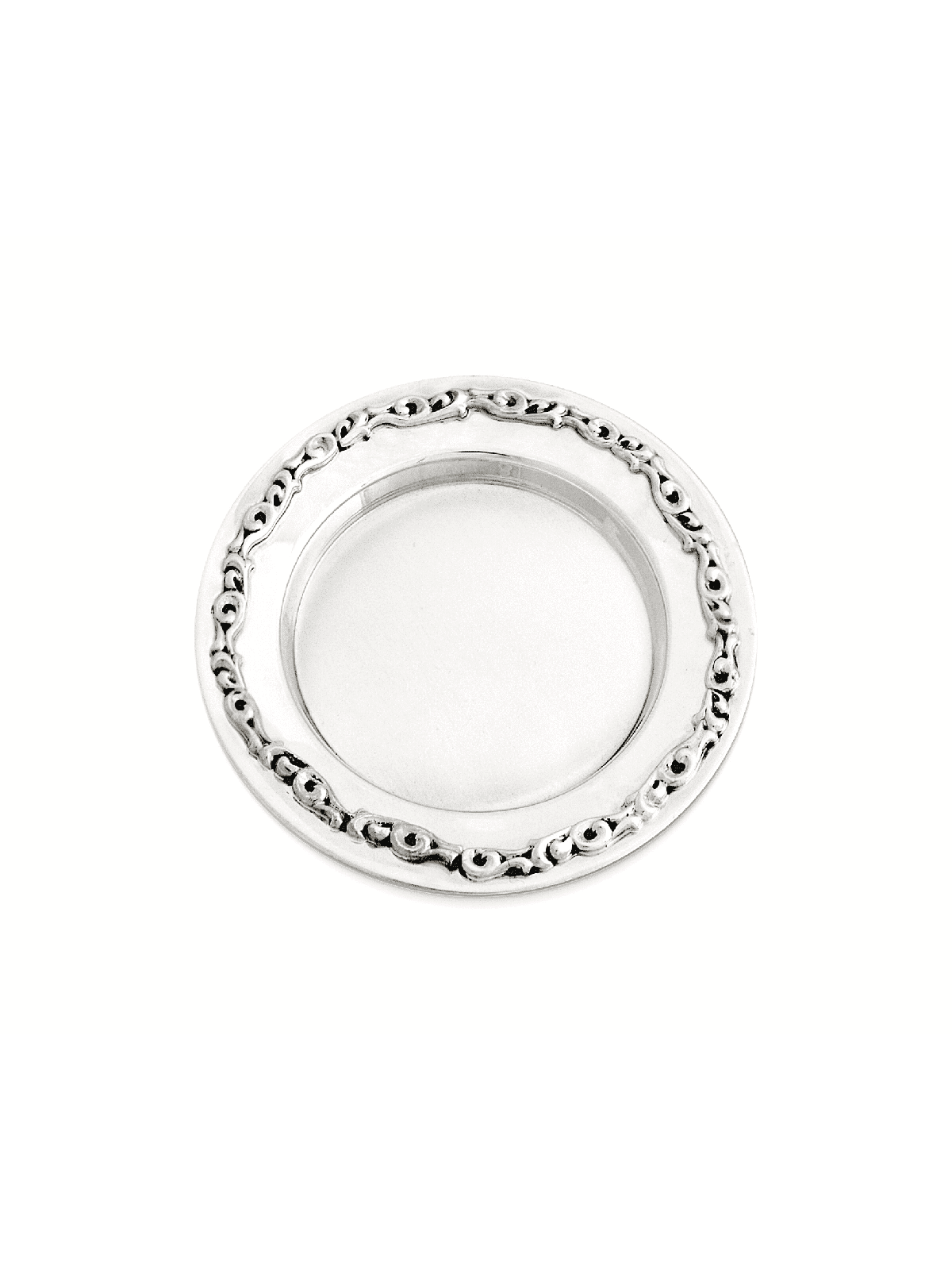 Kiddush Cup and Plate with Leaves Design , Passover Gifts , Israeli Ju