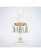Silver Wine Fountain Hammered With Engraving , Kiddush Fountains , Isr