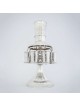 Silver Wine Fountain Hammered With Engraving , Kiddush Fountains , Isr