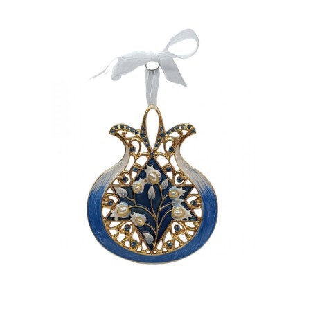 Gleaming Pomegranate Wall Hanging with Crystals Sta... | Wall Hangings