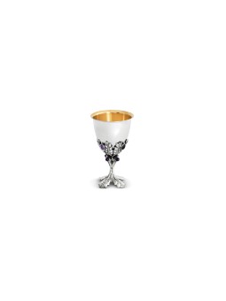 Grand Imperial Sterling Silver Amethyst Elijah's C , Passover Gifts ,