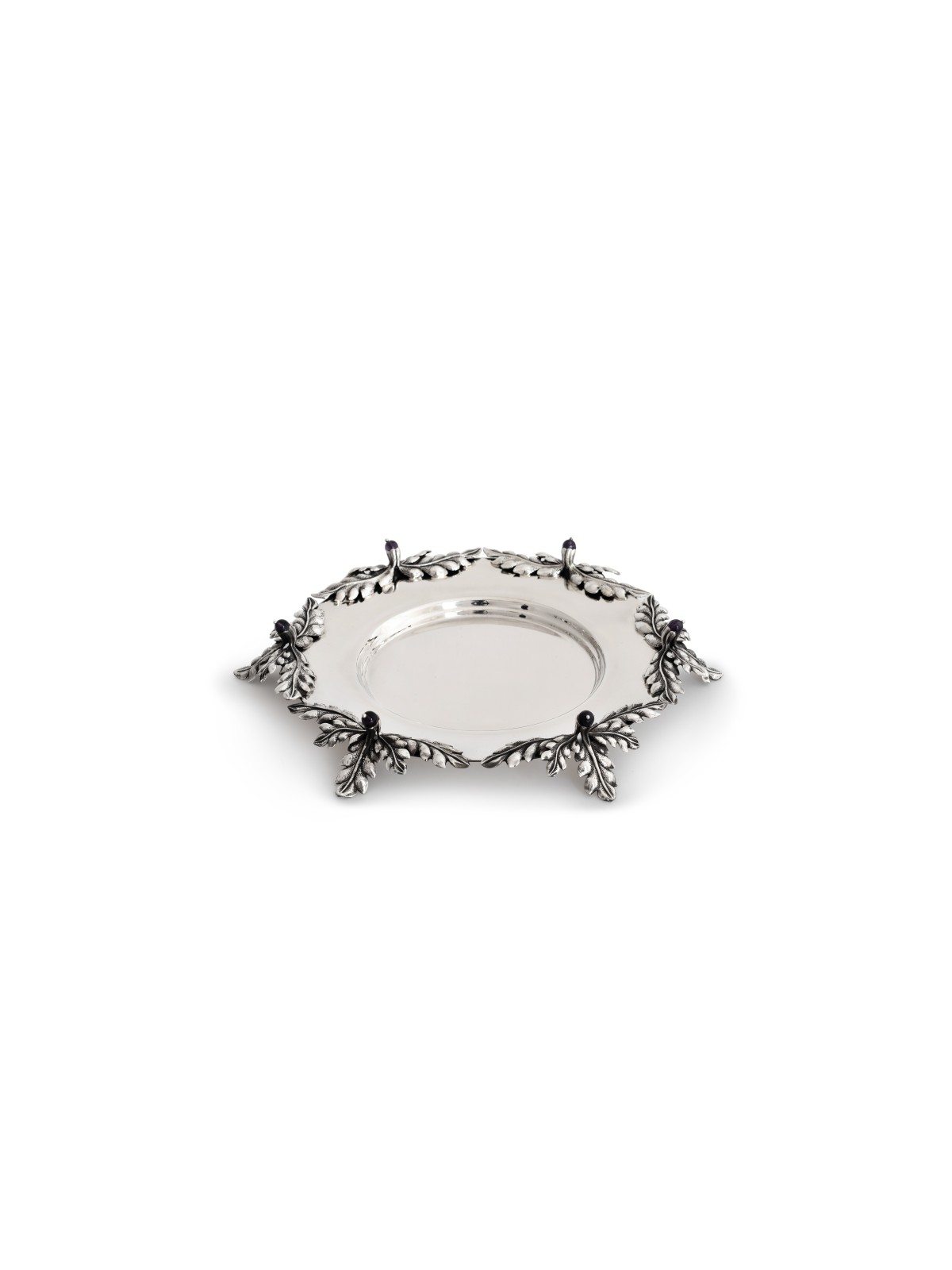 Grand Imperial Sterling Silver Amethyst Elijah's C , Passover Gifts ,