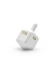 Giant Square Ceramic Dreidel with Gold Hebrew Scri , Dreidels , Israel