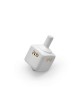 Giant Square Ceramic Dreidel with Gold Hebrew Scri , Dreidels , Israel