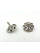 Petite fleur en forme de argent sterling Hanukkah Dreide , Dreidels , Israël