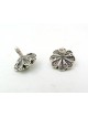 Petite fleur en forme de argent sterling Hanukkah Dreide , Dreidels , Israël