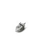 Dreidel en argent de la vieille ville de Jérusalem avec Br sculpté , Dreidels , Israël