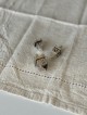 Dreidel en argent de la vieille ville de Jérusalem avec Br sculpté , Dreidels , Israël