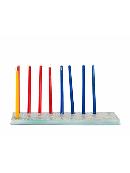 Ceramic Menorah Dreidels Design , Modern Hanukkah Menorahs , Israeli J