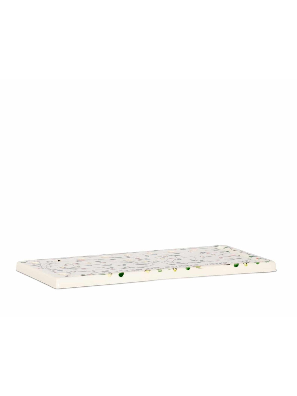 Modern Hanukkah Flowers Ceramic Menorah , Modern Hanukkah Menorahs , I