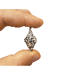 Tiny Cone Shaped Hanukkah Dreidel From Sterling Si , Dreidels , Israel