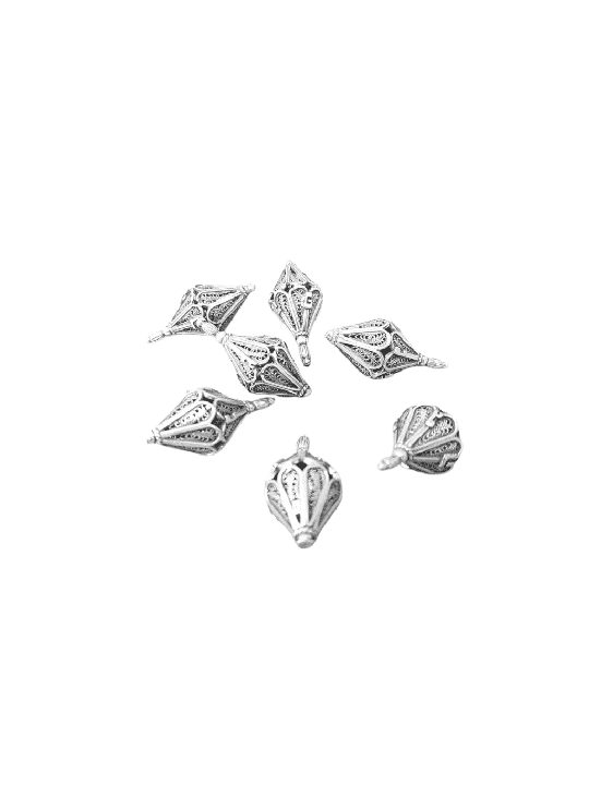 Tiny Cone Shaped Hanukkah Dreidel From Sterling Si , Dreidels , Israel