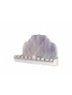 Antique-Style Chanukiah in Purple , Modern Hanukkah Menorahs , Israeli