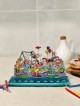 Colorful Joyful Hanukkah Menorah with Kids Play in , Colorful Hanukkah