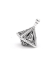 Unique Ancient Filigree Design Silver Triangle Sha , Dreidels , Israel